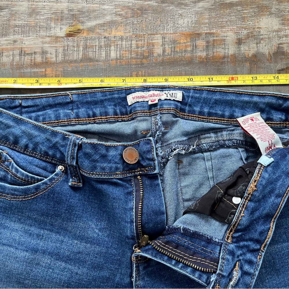 YMI wanna better butt? Women's High Rise Blue Jeans